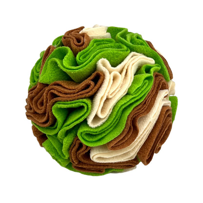 Interactive Dog Toys Snuffle Ball for Dogs Encourage Natural Foraging Skills ,Snuffle Ball Dog Puzzle Toys Treat Ball for Large